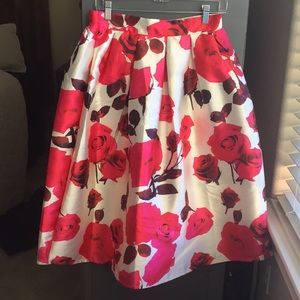 NWT floral Chicwish skirt